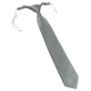 TigerTie Designer Security Safety Tie Plain Pre-tied with Elastic Band,