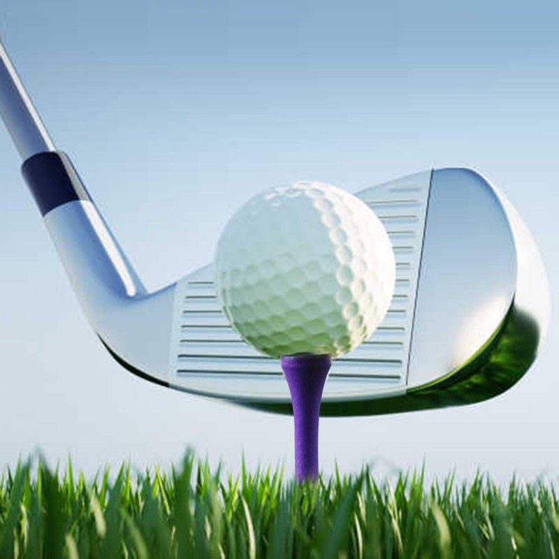 Crestgolf Golf Tee 2-3/4 inch Deluxe Tee Pack of 100