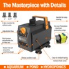 AquaMiracle 1200GPH Aquarium Water Pumps (4500L/H, 70W) Fountain Pump Pond