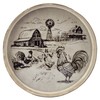 Pfaltzgraff Farmyard Rooster 12 Piece Farmhouse Style Dinnerware Set, Service