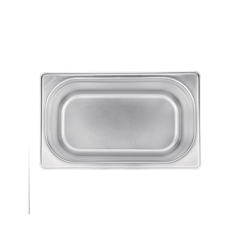 Vogue K820 Edelstahlpfanne, 1/4 Gastronorm, 4 l, 150mm tief, Lebensmittelbehälter,