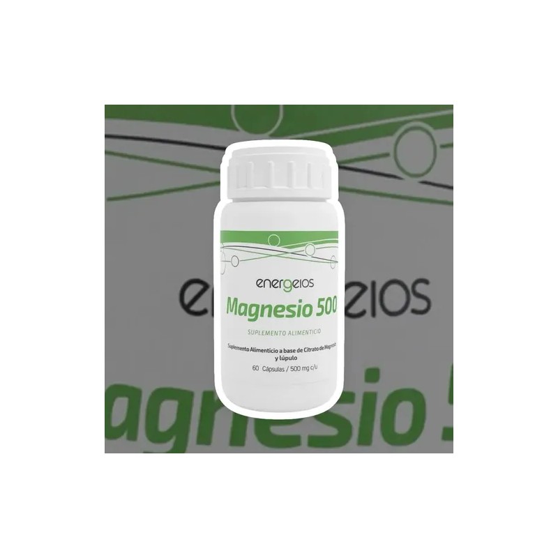 Magnesio Citrato 60 Caps Y Monohidrato De Creatina 500 Mg