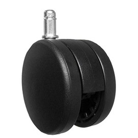 3" (75mm) Extra Large Replacement Office Chair Caster Rollers - Standard Wheel (Set of 5) - S5110