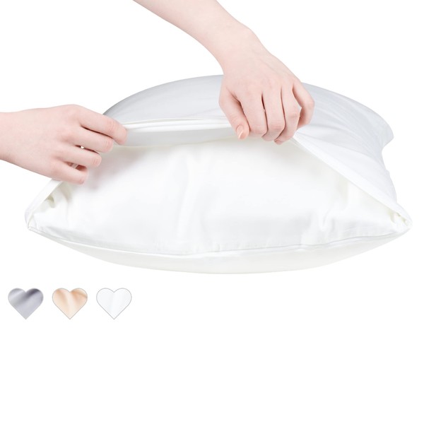 Anti-Acne Copper Pillowcase - Cooling Viscose Pillow Case 1pc, Dermatologist-Tested