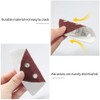 SPEEDWOX 50 Pcs Triangle Sanding Pads Hook and Loop 60