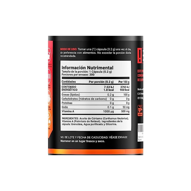 B Life Vitamina A con 300 Cápsulas Blandas