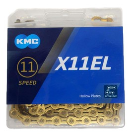 KMC X11EL Chain for 11 Speeds/11S/11 Speeds/11 Speeds/118Links (Gold)