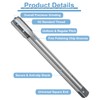 sourcing map Straight Flute Thread Tap, G1/4-19 Screw Threading Tapping