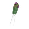 UPware Cactus Themed Cheese Spreaders, Hand-Painted Resin Handles with Stainless