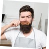 Handmade Beard Comb Natural Static Detangler for Daily Grooming Pocket