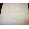 Aude Home Tablecloth 130 x 170 cm White with Hemstitch