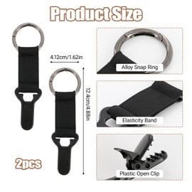 Hat Clip for Travel on Bag 8 PCS, Hats Clip for Travels Vacation Beach Cruise Essentials Accessory, Hat Clips for Travel on Bag for Women Girls, Handbag Backpack Luggage