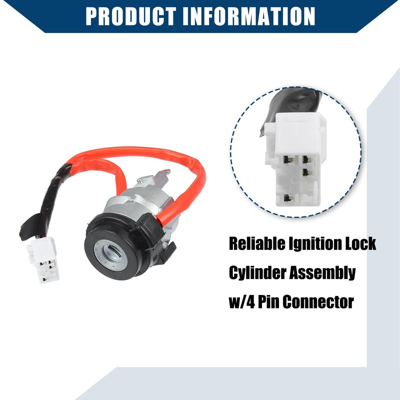 QUARKZMAN 1 Set Car Ignition Lock Interior for Hyundai IX35