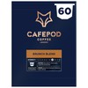 CafePod Coffee Pods Nespresso Compatible Brunch Blend 60 Aluminium Capsules