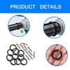 60PCS O Rings Rubber Assorted Seal Kit Rubber O Rings