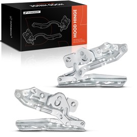A-Premium Front Driver and Passenger Hood Hinges Compatible with Toyota Tundra 2007-2013, Sequoia 2008-2022, Front Left and Right Side, 2-PC Set, Replace# 534200C020, 534100C020