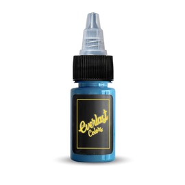 Everlast Tattoo Ink - Premium Organic Tattooing Pigment - Perfect for Outlining or Shading - Cadet Blue - 2oz