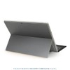 wraplus Skin Seal Compatible with Surface Pro8 [Gun Metallic] Back
