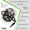GREEN DEVIL Full Brim Hard Hat Vented Construction Safety Helmet