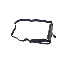 London Health Products Nose Guard Eye Glass Suspension Head Band - After Nasal Surgery (1, Black)