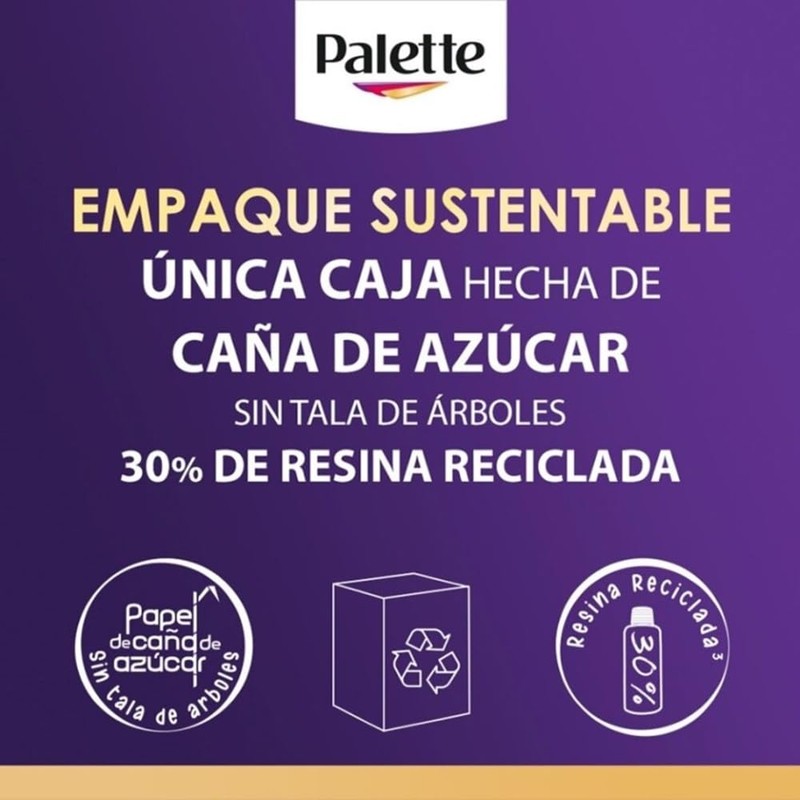 Palette Tinte para cabello color creme, castano claro 5-0