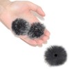 Professional Lapel Headset Windscreen Foam Cover Set, Compatible with Mini