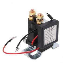 High Current Battery Disconnect Switch Remote Kill Switch for Car Truck 500A Starting 200A Rated DC12V Wireless Anti-Theft Prevent Battery Drain Battery Disconnect Switch Isolator