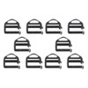 10pcs/pcs 25mm Strap Outdoor Backpack Attachments on Plastic Webbing Buckle,