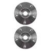 TRQ Front Wheel Hub LH Driver RH Passenger PAIR for