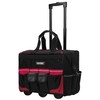 HAUTMEC 18" Rolling Tool Bag With Wheels Portable Toughbuilt Tool