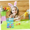 Kisangel 1 Set Easter Egg Learning Shape Matching Egg Box