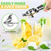 Lemon Squeezer Extra Large, Lemon Squeezer Juicer Stainless Steel, Heavy