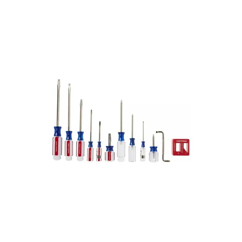 Juego De Destornilladores Craftsman, Surtidos, 12 Piezas cm