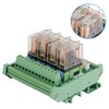 4 Channel Relay DIN Rail Mount 16A Power Relay Interface