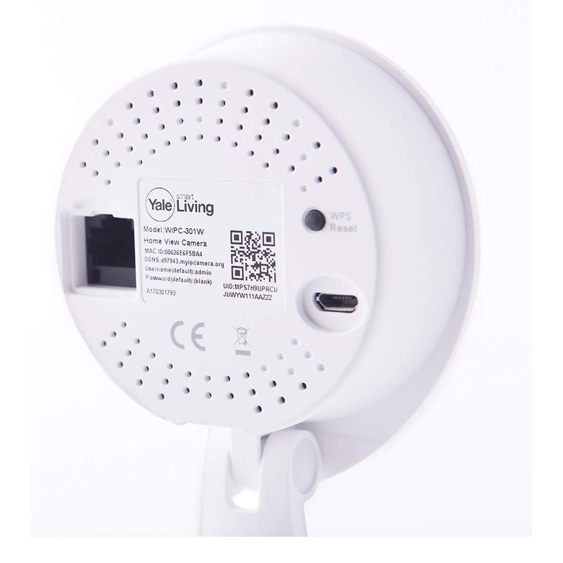 Yale Smart Living WIPC-301W Home View IP Security Camera -
