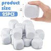 Deekin 25 Pcs Back to School 2.5 Inch White Blank