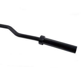 CAP Barbell 2-Inch Deluxe Curl Bar, Black, 57-Inches