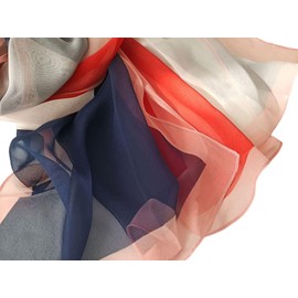 FAIRYGATE Damen Schal Chiffon Hijab Schals und Tücher Chiffon Stola Kopftuch Seidentuch XXL Schal Damen für Abendkleider Seidenschal Elegant A5223