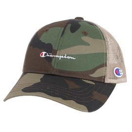Champion 141-0093 Kids Mesh Cap, green camouflage
