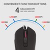 IULONEE Gaming Mouse Wired USB Silent Click with RGB Backlit