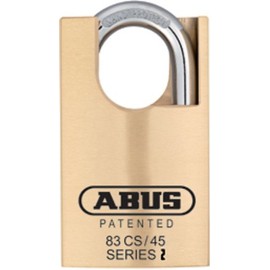 ABUS 83CS/45 300 Schlage Brass Rekeyable Padlock, Zero Bitted