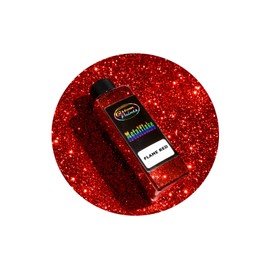Specialist Paints 2oz of Metal Flake Flame Red - Large 015HEX