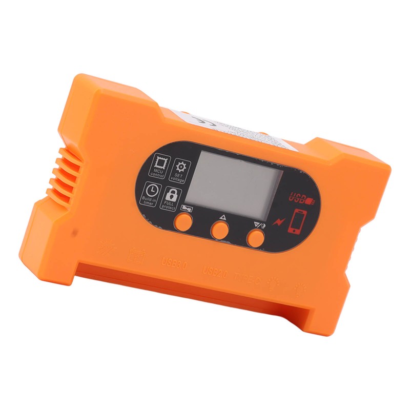 Solar Charge Controller 12V 24V Dual USB Type C Fast