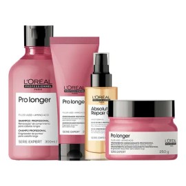 Kit Loral Pro Longer - Sh y acondicionador y mascarilla y aceite                                                                                      