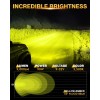 AUXBEAM 2x AUXBEAM 4"Amber Spot LED Work Light Driving Fog