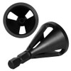 Odowalker 4 Pcs HSS Deburring External Chamfer Tool,CR12MOV Steel Hex