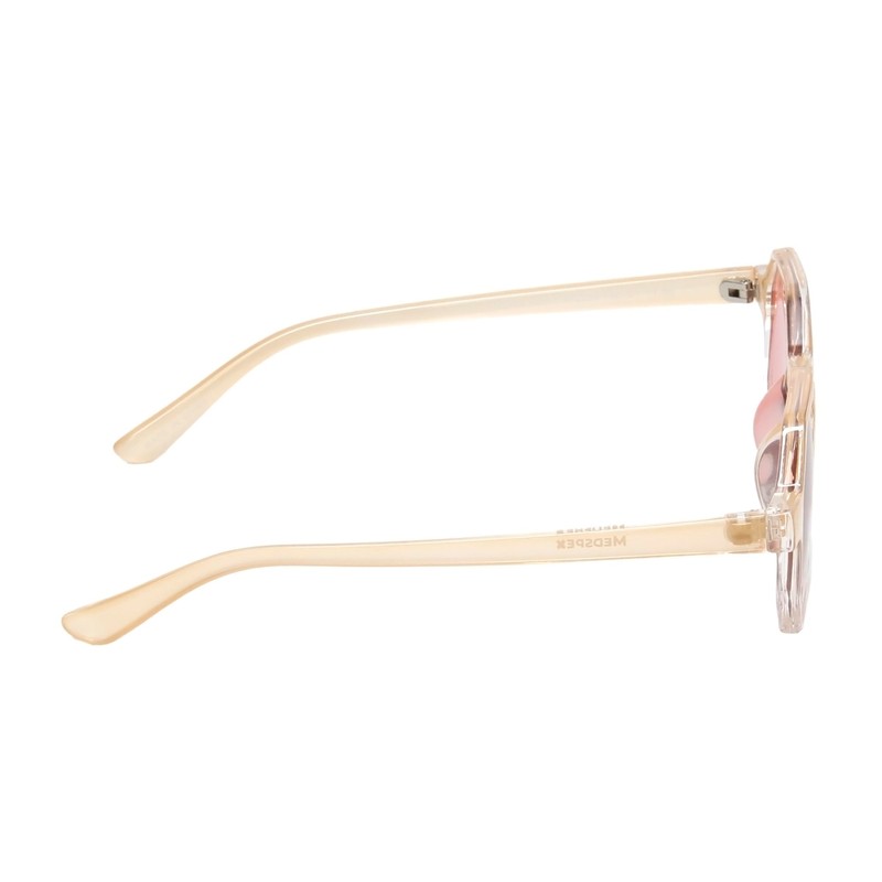 Medspex R786M FL-41 Reading Glasses +1.75 Tan Crystal Pink Migraine