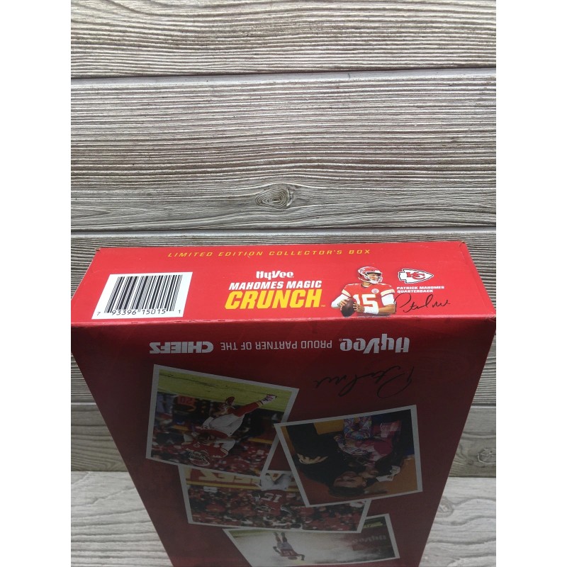 Mahomes Magic Crunch Cereal Collector’s Edition Super Bowl Champions Kansas