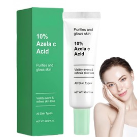 Aze/laic Acid 10% Facial Serum,10% Aze/laic Acid Boo/ster Cream Gel,10% Aze/laic Acid Gel for Facial and Skin Care,Face Serum,Pores Reduces Acne for All Skin Types,Serum Face,Aze/laic Acid Cream