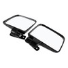 Ipetboom 1 Set Wide Angle Side Mirrors for Golf Cart